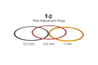 Baader T2 afstelringen set
