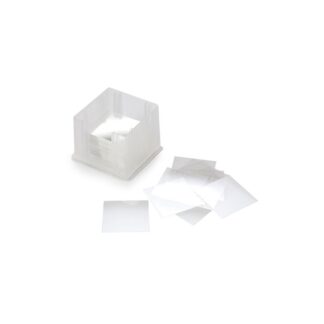 Euromex dekglaases 18 x 18mm 100 stuks