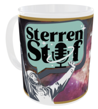 SterrenStof mok "kijk eens wat vaker omhoog"